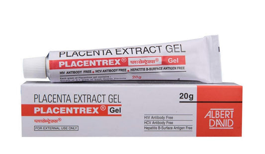 Placentrex Extract Gel 20g Tube – Value Pack of 6 for Everyday Use