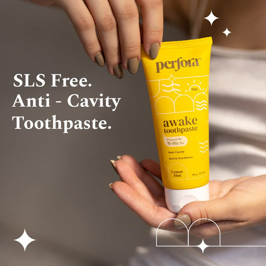 Perfora Awake Toothpaste Lemon Mint -100 gm - Pack of 1