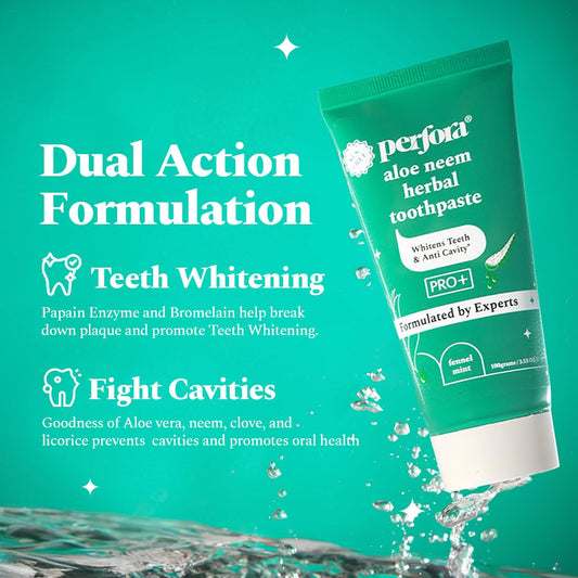 Perfora Sensitive Toothpaste - Aloe Mint -150 gm - Pack of 1