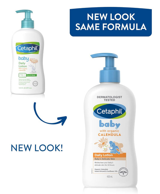 Cetaphil Baby Daily Face & Body Lotion with Organic Calendula -399 ml