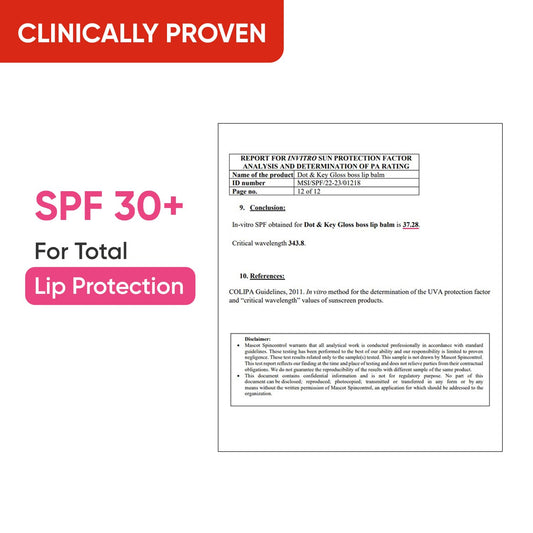 Dot & Key Strawberry Crush SPF 30 Lip Balm 12gm & Cocoa Mint SPF 30 Lip Balm 12gm