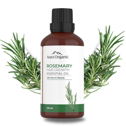 Aravi Organic Rosemary Essential Oil - 100 ml
