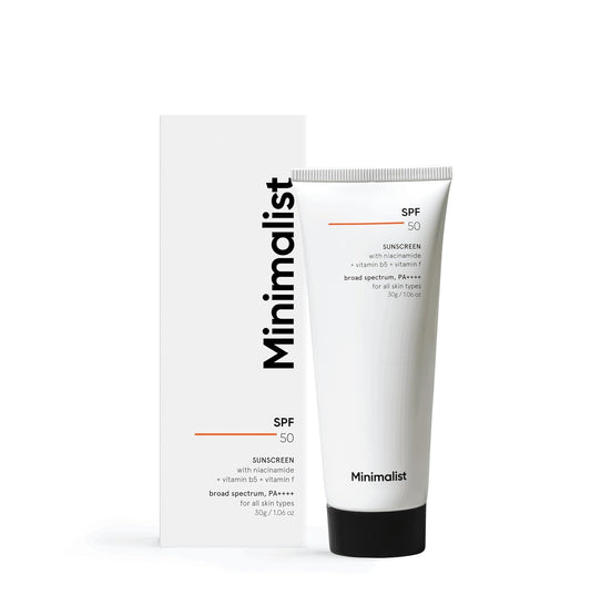 Minimalist Sunscreen SPF 50 PA++++ || For Women & Men | 50g