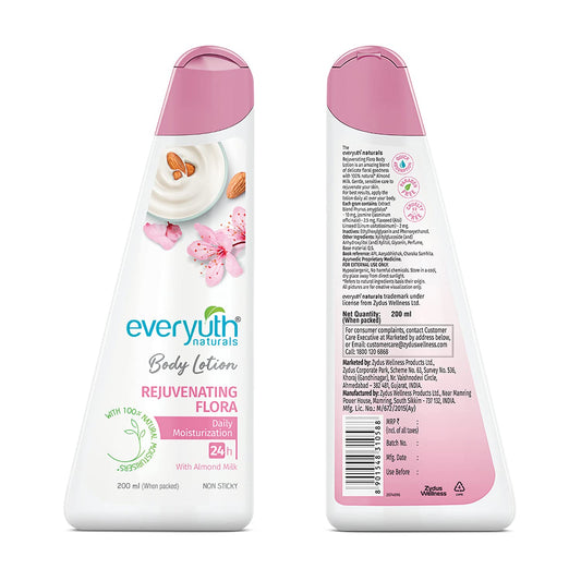 Everyuth Naturals Body Lotion Rejuvenating Flora - 200ml