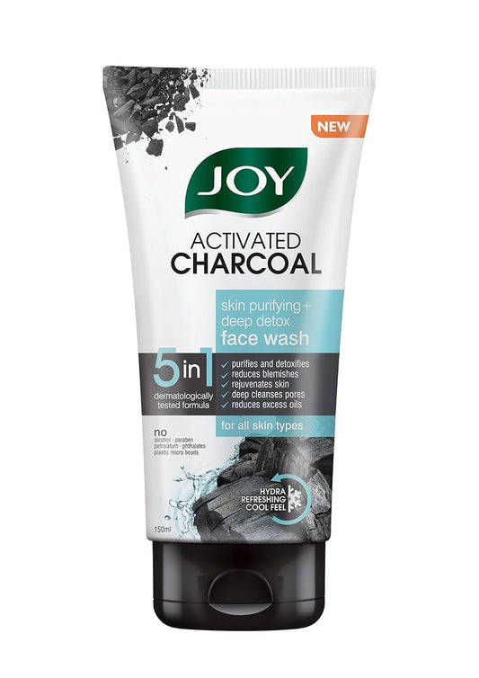 Joy Charcoal Face Wash (150ml)