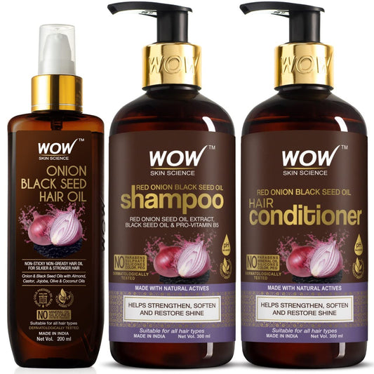 WOW Onion Hair Care Kit- 800 ml