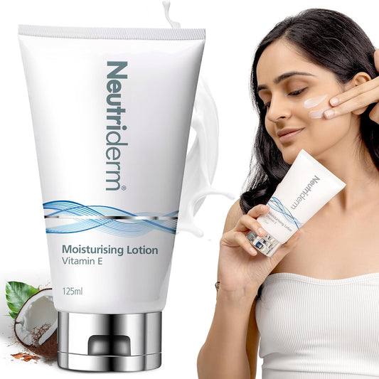 Neutriderm Vitamin E Moisturising Lotion – Hydrating Skincare for All Skin Types – 125ml