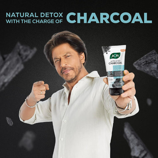 Joy Charcoal Face Wash pack of 2 (2X150ml)