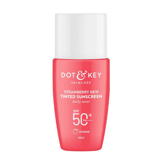 Dot & Key Strawberry Dew Tinted Sunscreen - 03 Sand - 50 ml