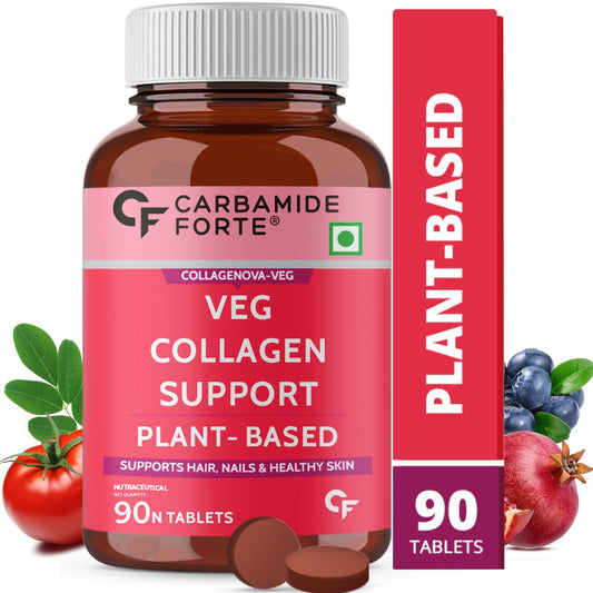 Carbamide Forte 100% Veg Collagen Builder - 90 Veg Tablets
