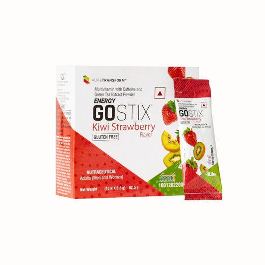 4Life Energy Go Stix - Kiwi Strawberry Drink Mix (15 Pack)