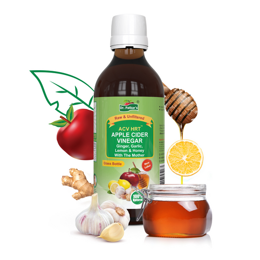 Dr.patkars Apple Cider Vinegar With Garlic Ginger Lemon & Honey