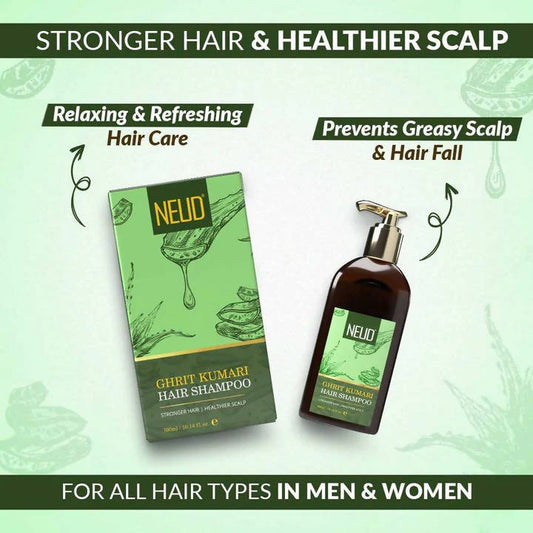 Neud Ghrit Kumari Hair Shampoo -300 ml
