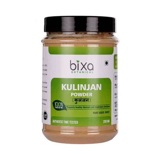 Bixa Botanical Kulinjan Root Powder – Aromatic Greater Galangal (Alpinia galanga)