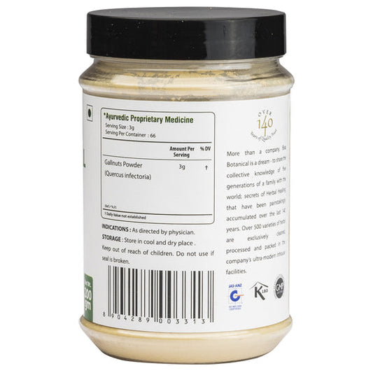 Bixa Botanical Oak Gall Powder – Natural Astringent & Digestive Support