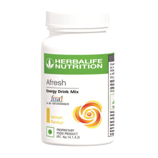 Herbalife Nutrition Afresh Energy Drink Mix -Lemon Flavour - 50 gm