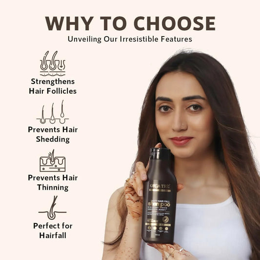 Orgatre Anti Hair Fall Shampoo For Hair Fall Dry & Frizzy Hairs -250 ml