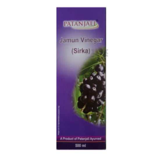 Patanjali Jamun Vinegar (Natural Jamun Syrup) - 500ml