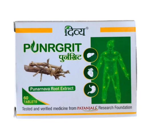Patanjali Divya Punrgrit Tablets - 60 tabs