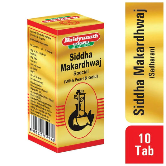 Baidyanath Siddha Makardhwaja Special -10 tabs