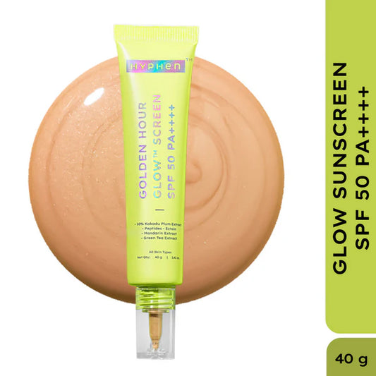 Hyphen Golden Hour Glow Sunscreen SPF 50 PA++++ - 4g