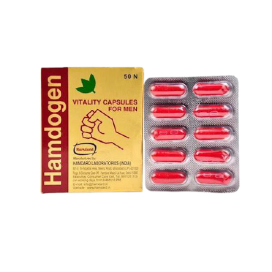 Hamdard Hamdogen Herbal Wellness Capsules – Natural Vitality Support