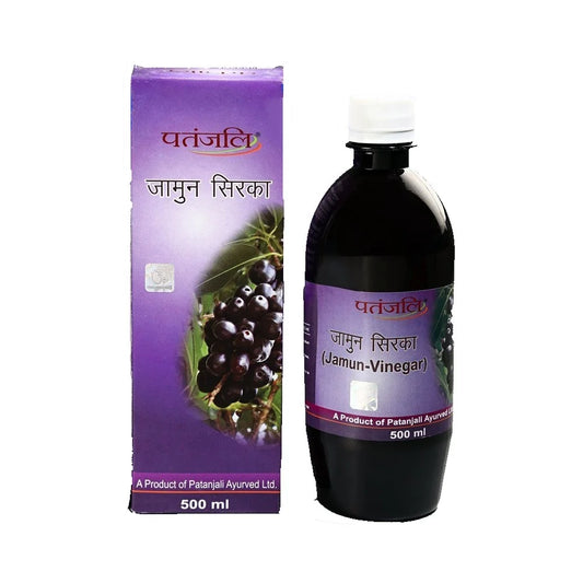 Patanjali Jamun Vinegar (Natural Jamun Syrup) - 500ml