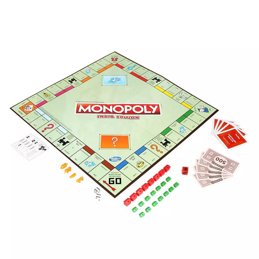 NAVRANGI MONOPOLY Board Game for Families and Kids (Age 8 and Up)