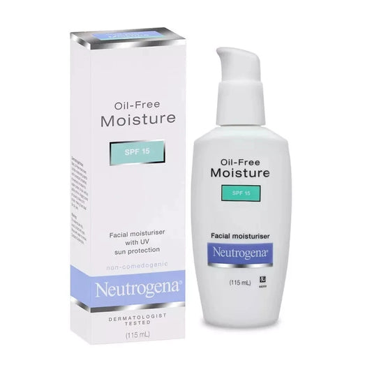 Neutrogena Oil Free Face Moisturizer SPF 15 For Long Lasting (115ml)