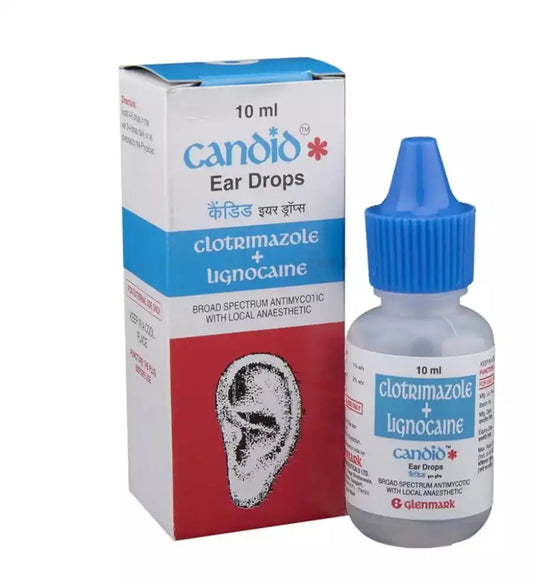 Can-did Ear Drops – Gentle Ear Care Solution (Pack of 2, 10ml Each)