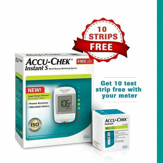 Accu-Chek Instant Test Strips – 10 Count Pack