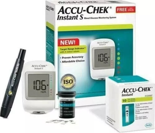Accu-Chek Instant Test Strips – 10 Count Pack