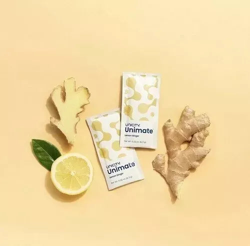 Unicity Refreshing Drink Mixes: Orange & Lemon Ginger Sachets