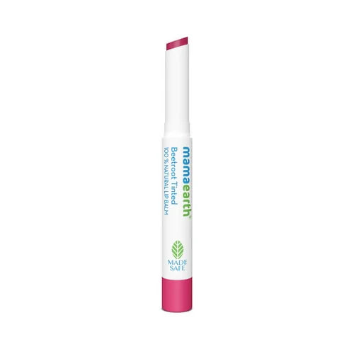 Mamaearth Beetroot Tinted 100% Natural Lip Balm-Natural Pink - 2 gm