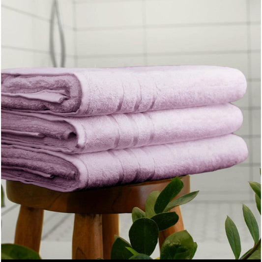 Classic Pink Bamboo Bath Towel