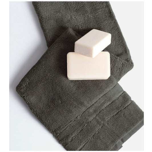 Grey Bamboo Hand Towel | Set of 3