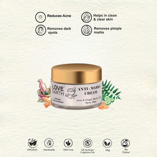 Love Earth Anti - Marks Cream - 50 gms