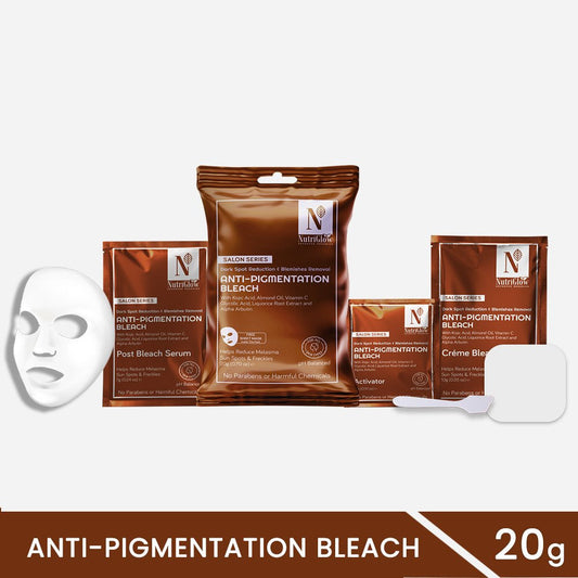 Nutri-Glow Advanced Organics Anti-pigmentation Bleach (6 in 1) - 20 gms