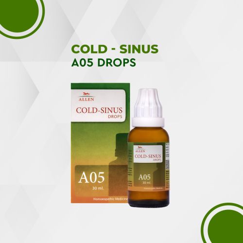 Allen Homeopathy A05 Cold-Sinus Drops