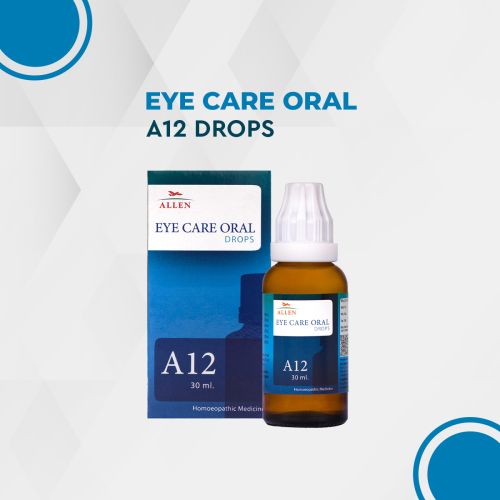 Allen Homeopathy A12 Eye Care Oral Drops