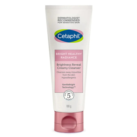 Cetaphil Bright Healthy Radiance Brightness Reveal Creamy Cleanser -100 gm