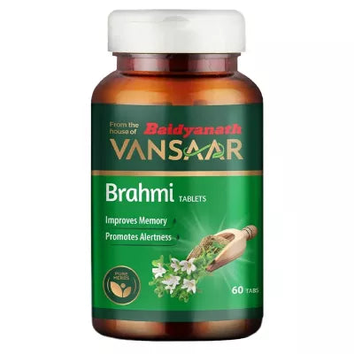 Baidyanath Vansaar Brahmi - 60 Tablets