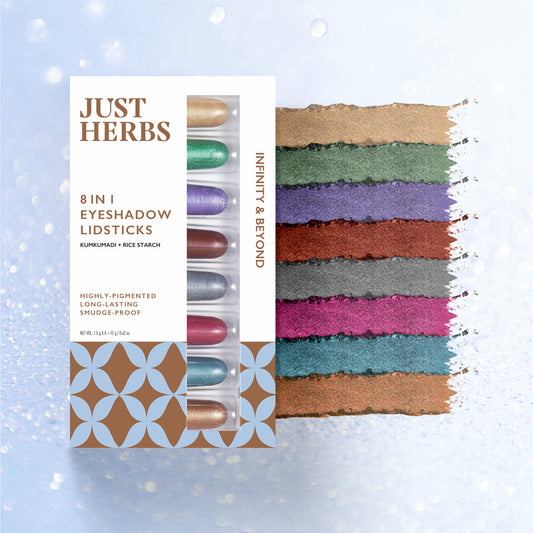 Just Herbs 8 in 1 Eyeshadow Lidsticks
