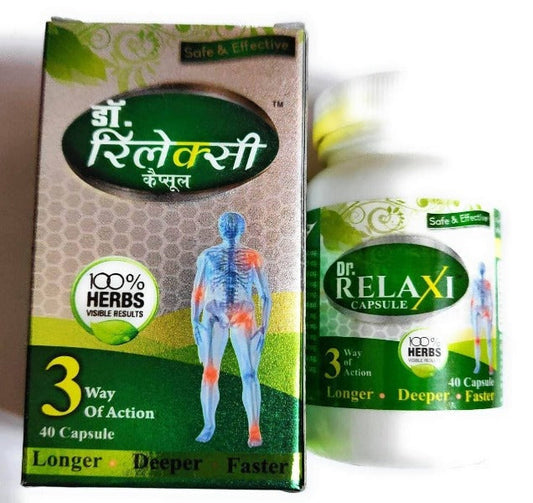 Dr Relaxi Herbal Capsules for Joints Pain and Arthritis
