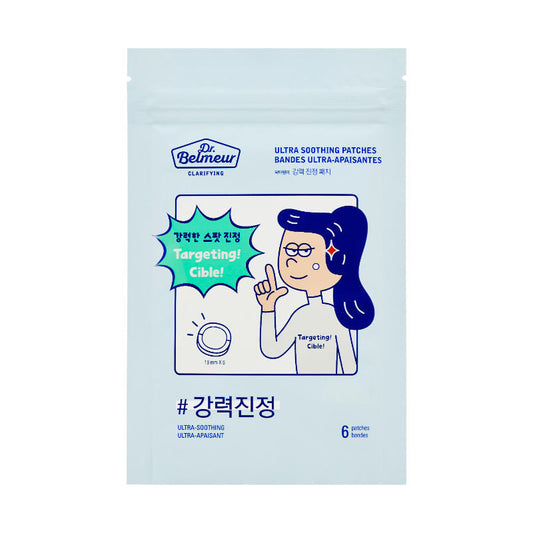The Face Shop Dr.Belmeur Clarifying Ultra Soothing Patches - 6 pieces