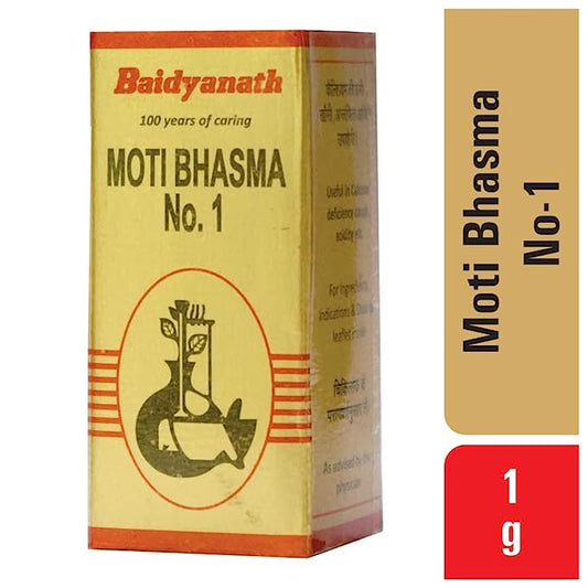 Baidyanath (Nagpur) Moti Bhasma No 1 - 1 gms