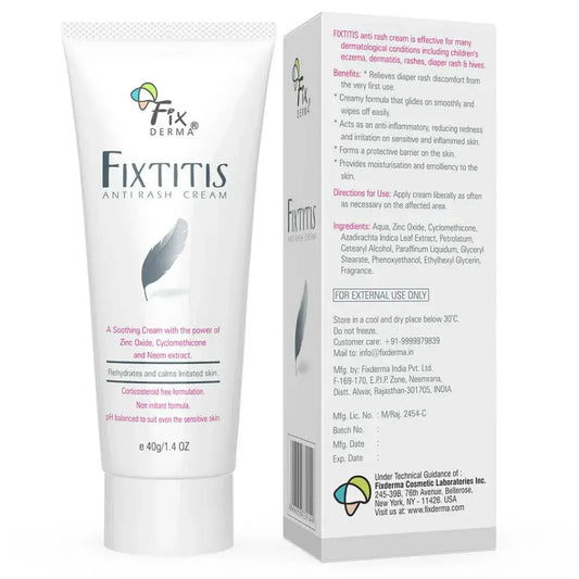 Fixderma Fixtitis Anti-Rash Cream