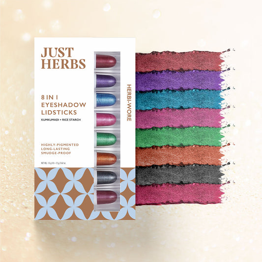 Just Herbs 8 in 1 Eyeshadow Lidsticks