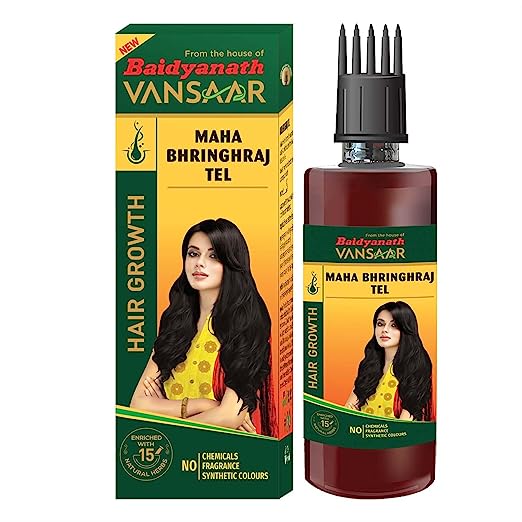 Baidyanath Vansaar Mahabhringraj Tel Hair Oil for Hair Growth - 200 ml