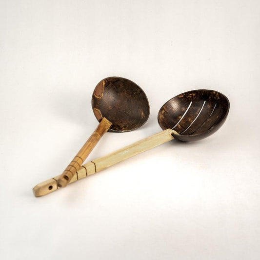 Coconut Shell Cooking Set  | Set Of 2